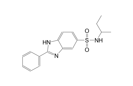 N-(sec-butyl)-2-phenyl-1H-benzimidazole-5-sulfonamide