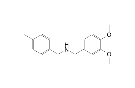 (3,4-dimethoxyphenyl)-N-(4-methylbenzyl)methanamine
