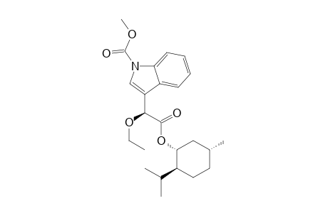 (8S,10R,11S,14R)-Methyl 3-((S)-1-ethoxy-2-((1R,2S,5R)-2-isopropyl-5-methylcyclohexyloxy)-2-oxoethyl)-1H-indole-1-carboxylate