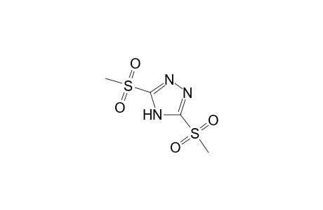 4H-1,2,4-triazole, 3,5-bis(methylsulfonyl)-