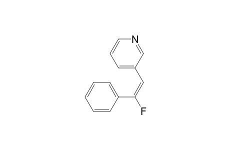 (E)-3-(2-fluoro-2-phenylvinyl)pyridine