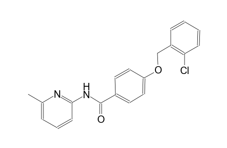 4-(2-Chloro-benzyloxy)-N-(6-methyl-pyridin-2-yl)-benzamide