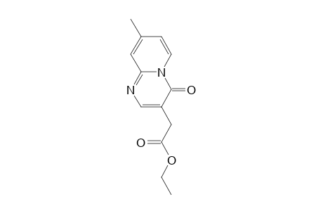 4H-Pyrido[1,2-a]pyrimidine-3-acetic acid, 8-methyl-4-oxo-, ethyl ester