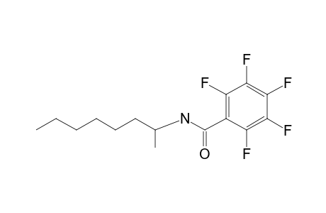 Pentafluorobenzamide, N-2-octyl