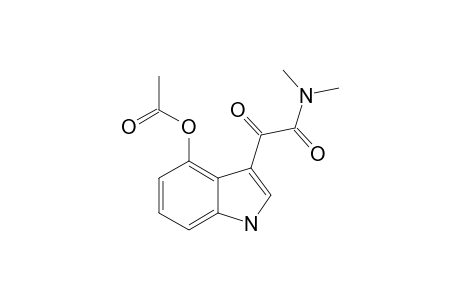 3-DIMETHYLAMINOOXALYL-4-ACETYLINDOLE