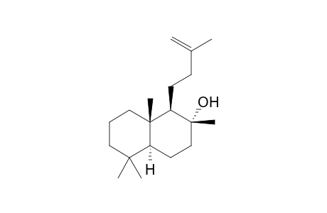 (+)-(1R,2R,4aS,8aS)-2,5,5,8a-Tetramethyl-1-(3-methyl-3-butenyl)decahydro-2-naphthalenol