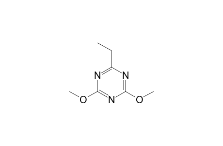 2-Ethyl-4,6-dimethoxy-1,3,5-triazine