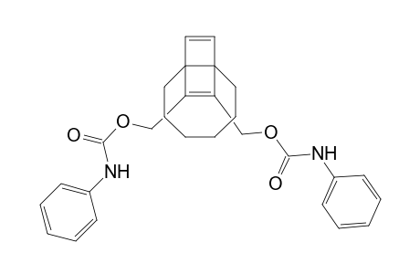 9,10-bis(N-phenylcarbamoyloxymethyl)tricyclo[6.2.2.0(1,8)]dodeca-9,11-diene