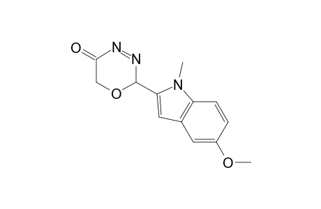 2-[2'-(N-Methyl-5''-methoxyindolyl)]-4H-1,3,4-oxadiazin-5(6H)-one
