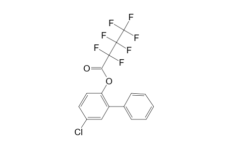 2-Hydroxy-5-chlorobiphenyl, heptafluorobutyrate