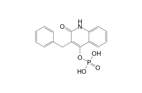 3-Benzyl-1,2-dihydro-2-oxoquinolin-4-yl dihydrogen phosphate