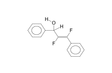 E-1,3-DIPHENYL-1,2-DIFLUORO-1-PROPEN-3-OL