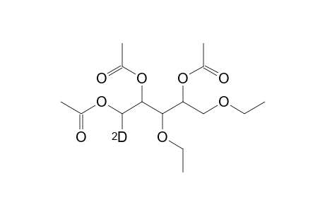 3,5,-Di-0-Ethylpentitol 1,2,4-triacetate(1-D)