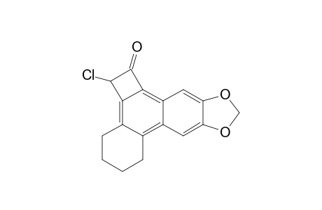 2-Chloro-3,4,5,6-tetrahydrocyclobuta[9,10]phenanthro[2,3-d][1,3]dioxole-1(2H)-one