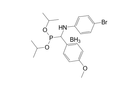 [1-(N-p-Bromophenylamino)]-[1-(p-anisyl)methyl]phosphonous acid-borane diisopropyl ester