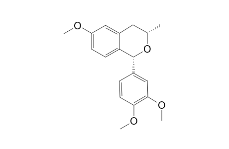 (1R,3S)-1-(3,4-DIMETHOXYPHENYL)-6-METHOXY-3-METHYL-ISOCHROMAN