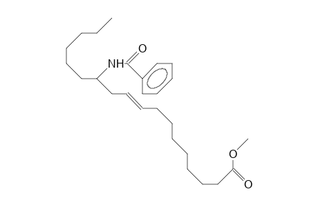 12-Benzamido-octadec-9-enoic acid, methyl ester
