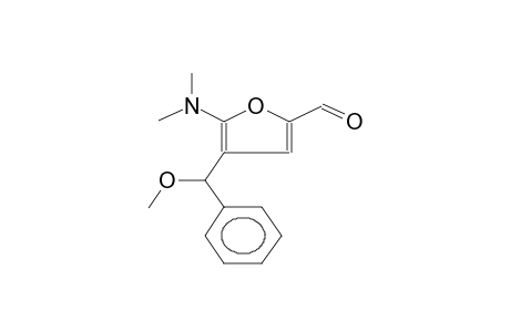 5-DIMETHYLAMINO-4-(ALPHA-METHOXYBENZYL)-2-FURFURAL