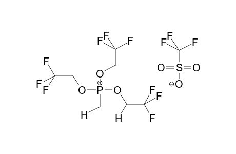TRIS(2,2,2-TRIFLUOROETHOXY)METHYLPHOSPHONIUM TRIFLATE