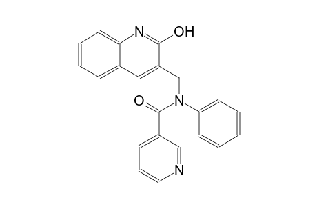 N-[(2-hydroxy-3-quinolinyl)methyl]-N-phenylnicotinamide