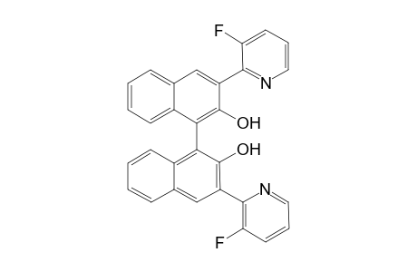3,3'-Di-(3-fluoro-2-pyridyl)-2,2'-dihydroxy-1,1'-binaphthyl