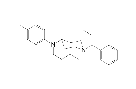 N-Butyl-N-4-methylphenyl-1-(1-phenylpropyl)piperidin-4-amine