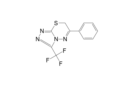 6-Phenyl-3-(trifluoromethyl)-7H-[1,2,4]triazolo[3,4-b][1,3,4]thiadiazine