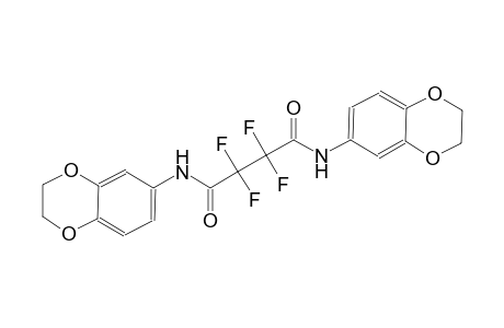 N~1~,N~4~-di(2,3-dihydro-1,4-benzodioxin-6-yl)-2,2,3,3-tetrafluorosuccinamide