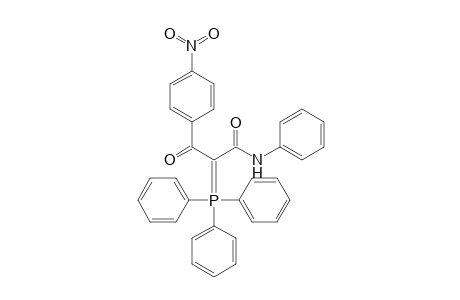 3-keto-3-(4-nitrophenyl)-N-phenyl-2-triphenylphosphoranylidene-propionamide