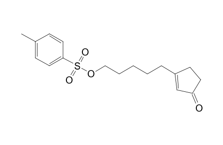 4-(3-Oxocylopent-1-enyl)pentyl toluene-4-sulfonate