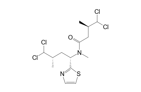 (2S,5S,7S)-9,10-DIDECHLORO-N-METHYLDYSIDEATHIAZOLE