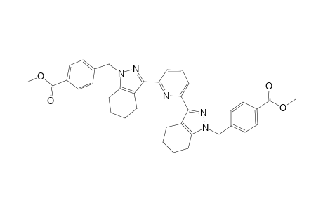 4-[[3-[6-[1-(4-carbomethoxybenzyl)-4,5,6,7-tetrahydroindazol-3-yl]-2-pyridyl]-4,5,6,7-tetrahydroindazol-1-yl]methyl]benzoic acid methyl ester
