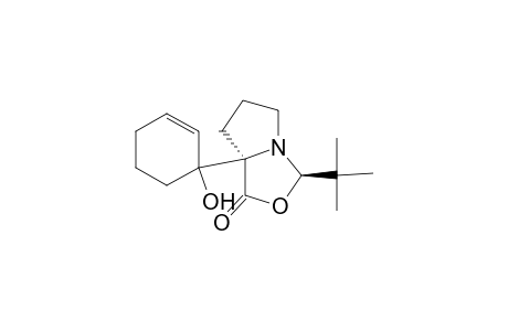 1H,3H-Pyrrolo[1,2-c]oxazol-1-one, 3-(1,1-dimethylethyl)tetrahydro-7a-(1-hydroxy-2-cyclohexen-1-yl)-, [3R-[3.alpha.,7a.alpha.(R*)]]-