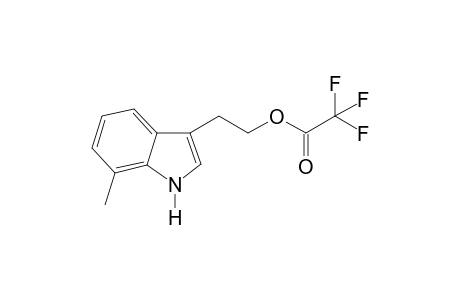 7-Methyl-1H-indole-3-ethanol TFA (O)