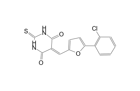 5-{[5-(2-chlorophenyl)-2-furyl]methylene}-2-thioxodihydro-4,6(1H,5H)-pyrimidinedione