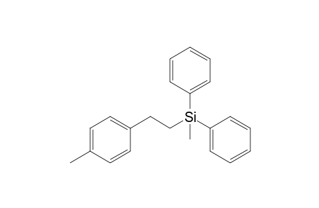 Methyl-diphenyl-[2-(p-tolyl)ethyl]silane