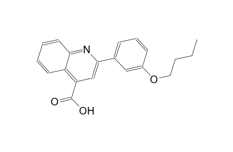 2-(3-butoxyphenyl)-4-quinolinecarboxylic acid