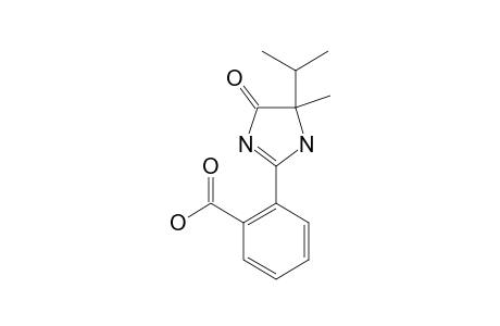 2-(4-isopropyl-5-keto-4-methyl-1H-imidazol-2-yl)benzoic acid