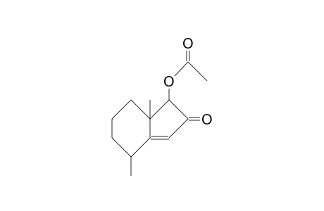 (1R*,4S*,7AR*)-1-acetoxy-4,7a-dimethyl-1,4,5,6,7,7a-hexahydro-2H-inden-2-one