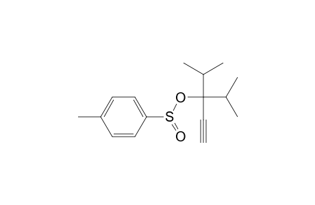 Benzenesulfinic acid, 4-methyl-, 1,1-bis(1-methylethyl)-2-propynyl ester
