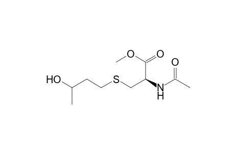 L-Cysteine, N-acetyl-S-(3-hydroxybutyl)-, methyl ester