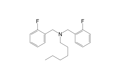 N-Hexyl-bis-(2-fluorobenzyl)amine