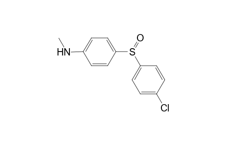 4-(4-Chlorophenylsulfinyl)-N-methylaniline