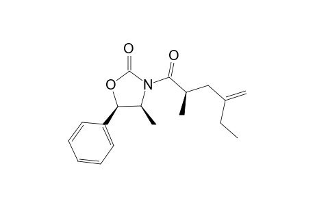 (4S,5R)-3-[(2R)-4-ethyl-2-methyl-pent-4-enoyl]-4-methyl-5-phenyl-oxazolidin-2-one