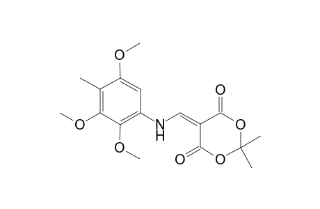 5-(5,6,8-Trimethoxy-7-methylphenylaminomethylidene)-2,2-dimethylkl-1,3-dioxane-4,6-dione
