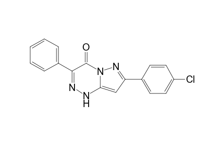 7-p-Chlorophenyl-3-phenyl-1H-pyrazolo[5,1-c][1,2,4]triazin-4-one