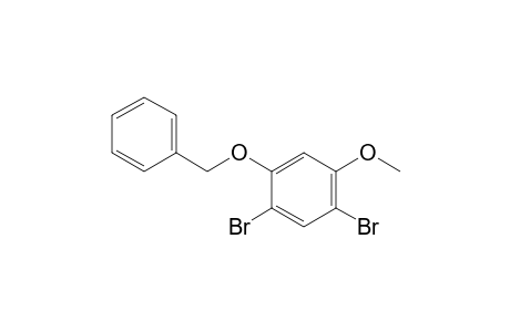 1-Benzyloxy-2,4-dibromo-5-methoxybenzene