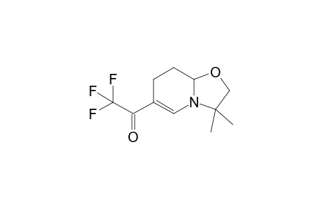 3,3-Dimethyl-6-(trifluoroacetyl)-2,3,8,8a-tetrahydro-7H-oxazolo[3,2-a]pyridine