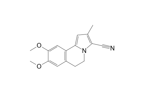 8,9-Dimethoxy-2-methyl-5,6-dihydropyrrolo[2,1-a]isoquinoline-3-carbonitrile