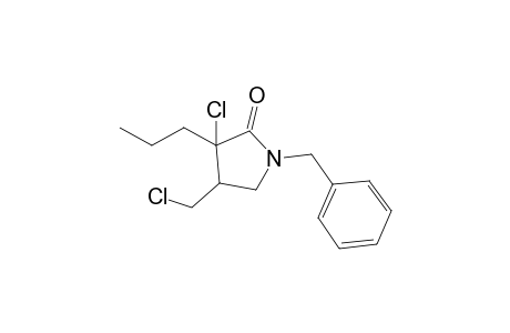 N-Benzyl-3-chloro-4-chloromethyl-3-propylpyrrolidin-2-one